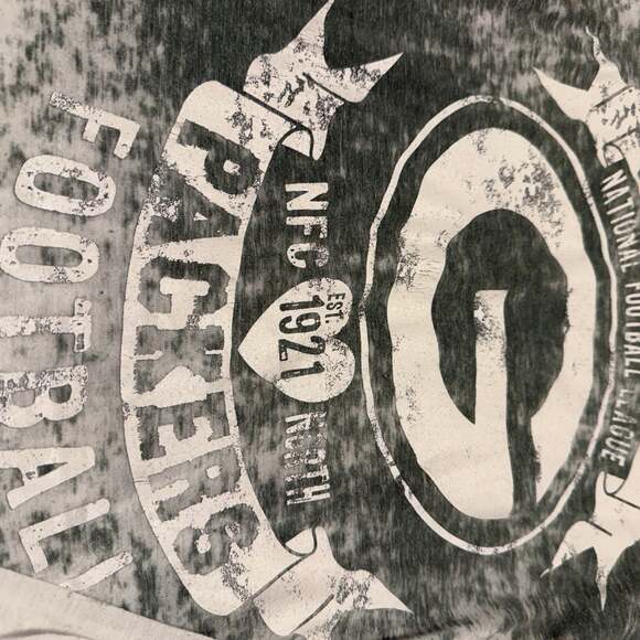 NFL Green Bay Packers Women's Burnout Long Sleeve V-Neck L - Picture 6 of 7